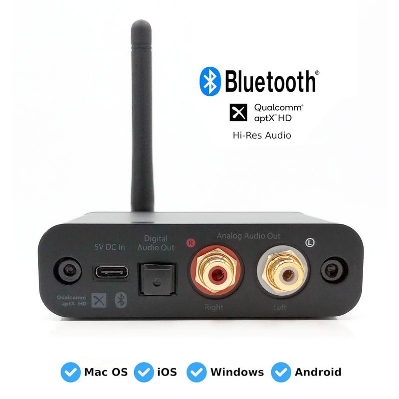 Receptor Bluetooth Audioengine B1 para alto-falantes estéreo